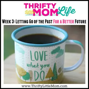 Thrifty Little Mom Life Week 3 Letting Go of the Past