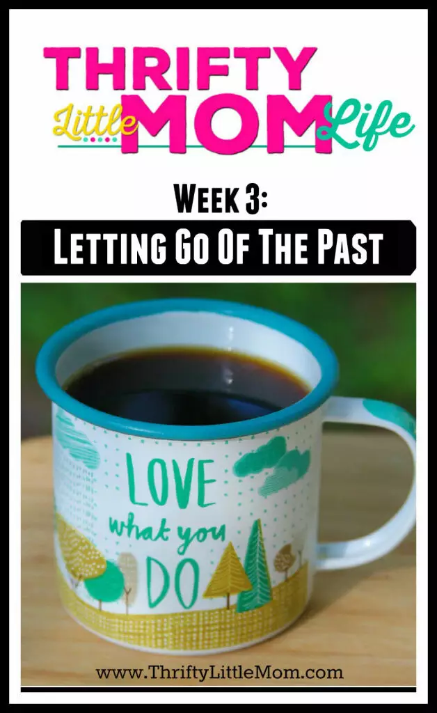 Thrifty little Mom Life Week 3 Letting go of past