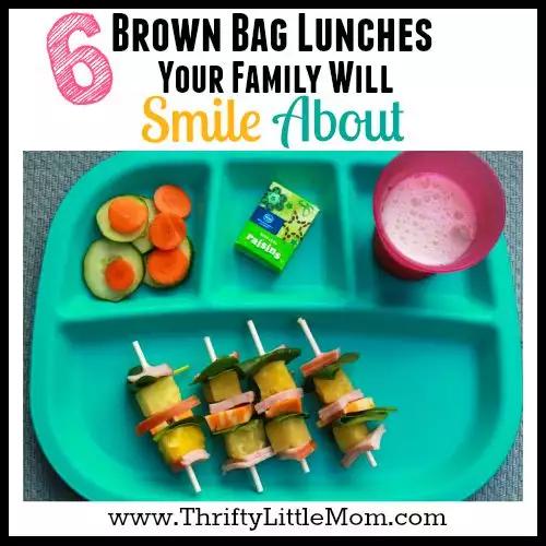 6 Brown Bag Lunches Your Family Will Smile About