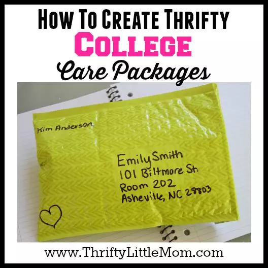 Creating Thrifty College Care Packages