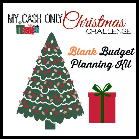 My Cash Only Chrismtas Blank Planning Kit Image