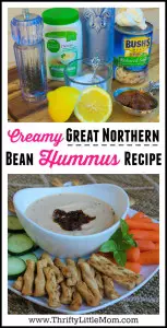 Great Norther Bean Hummus Recipe