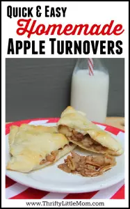 Quick & Easy Homemade Apple Turnovers