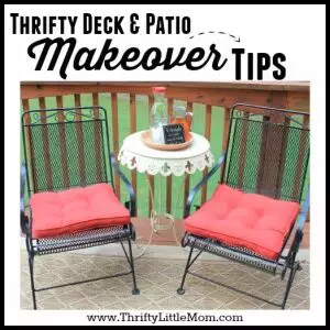 thrifty Deck & Patio Makeover Tips