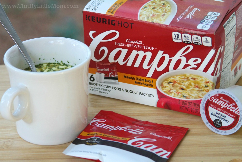 Campbell's keurig cheap soup