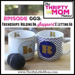 Episode 003- Friendships- Holding on, Support, & letting go
