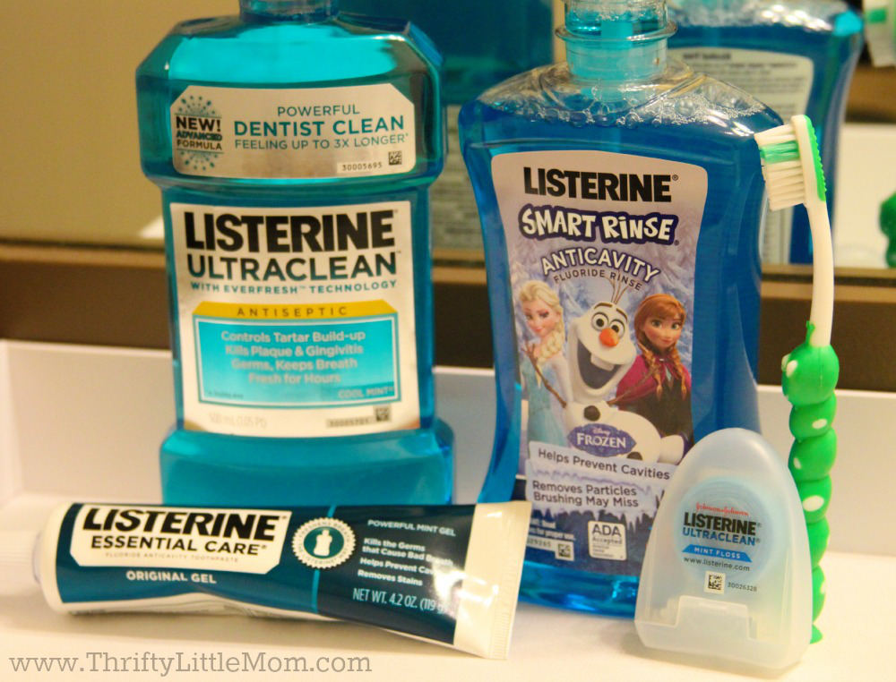 LISTERINE BRAND PRODUCTS FOR THE FAMILY