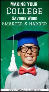 Making Your College Savings Work Smarter & Hareder #ad