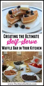 Creating the ultimate self-serve waffle bar in your kitchen