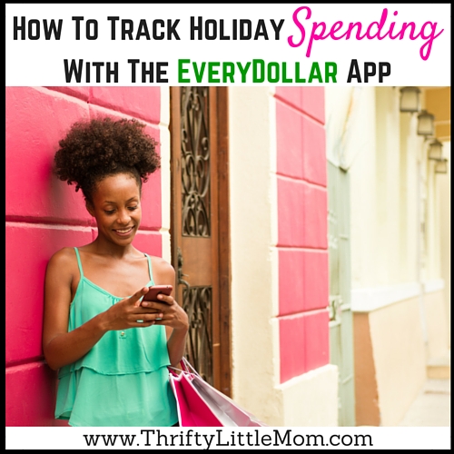 Tracking Holiday Spending with the EveryDollar App
