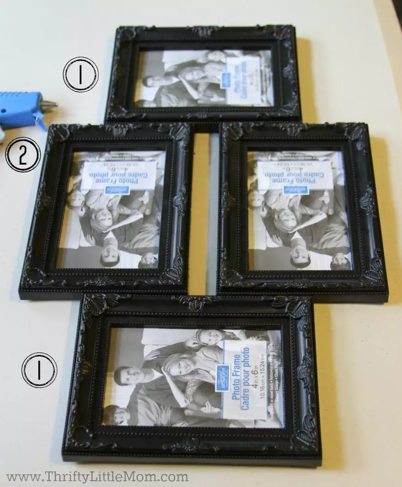 1-2-1 Collage Frame Configuration