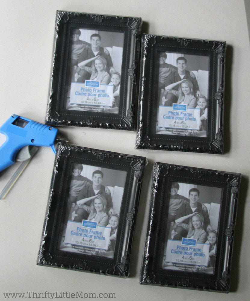 Create A Decorative Collage Frame For Less than $5 » Thrifty Little Mom