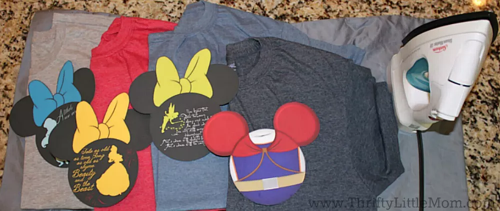 Make Your Own Disney Vacation Shirts