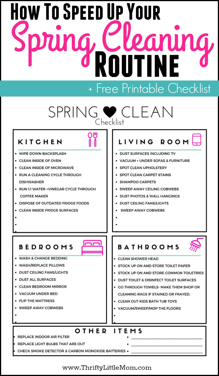 How to Speed Up Your Spring Cleaning Routine
