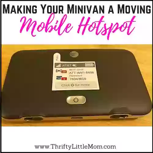 Making Your Minivan a Moving Mobile Hotspot