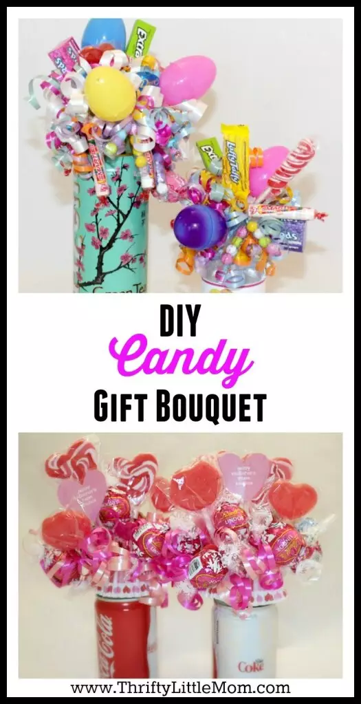DIY Candy Gift Bouquets » Thrifty Little Mom