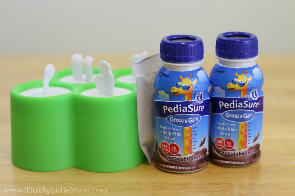 Nutritious and Delicious Creamy Chocolate Ice Pops Recipe. If you've got a picky eater and want to fill in the gaps of their nutrition try this simple and fun, 2 ingredient ice pop recipe using Pediasure Grow & Gain! #2perday #ad Nutritious and Delicious Creamy Chocolate Ice Pops Recipe. If you've got a picky eater and want to fill in the gaps of their nutrition try this simple and fun, 2 ingredient ice pop recipe using Pediasure Grow & Gain! #2perday #ad