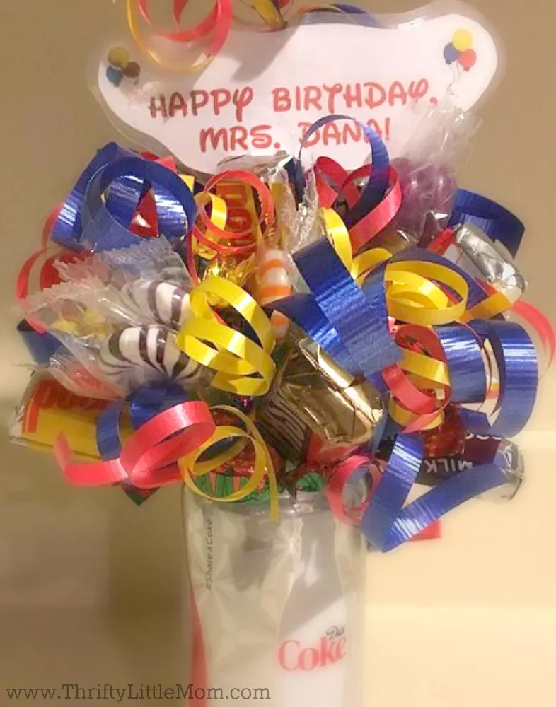 DIY Candy Bouquet Gift