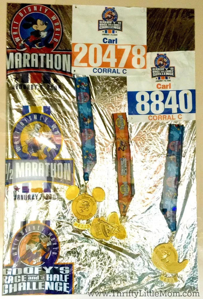 Marathon Award Frame