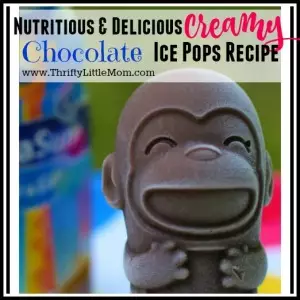 Nutritious and Delicious Creamy Chocolate Ice Pops Recipe. If you've got a picky eater and want to fill in the gaps of their nutrition try this simple and fun, 2 ingredient ice pop recipe using Pediasure Grow & Gain! #2perday #ad 
