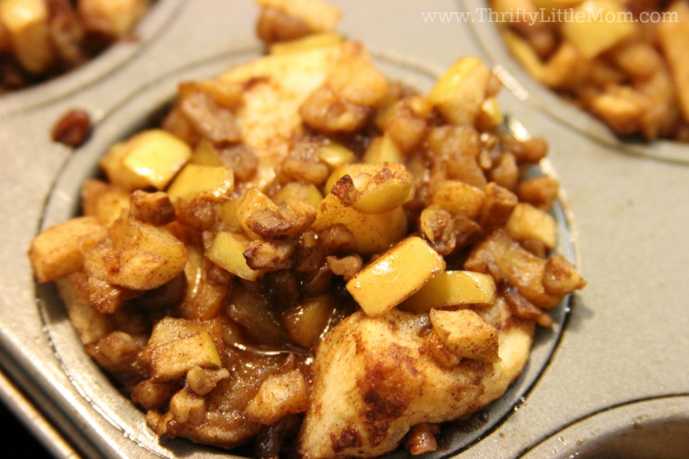 Apple Fritter Cinnamon Rolls Apple Topping 2