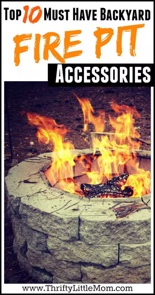 Top 10 Must Have Backyard Fire Pit Accessories. If you've got a backyard fire pit and are looking for the best outdoor living accessories to go with it, this post has lots of great ideas. These are even good for fire pit parties! 
