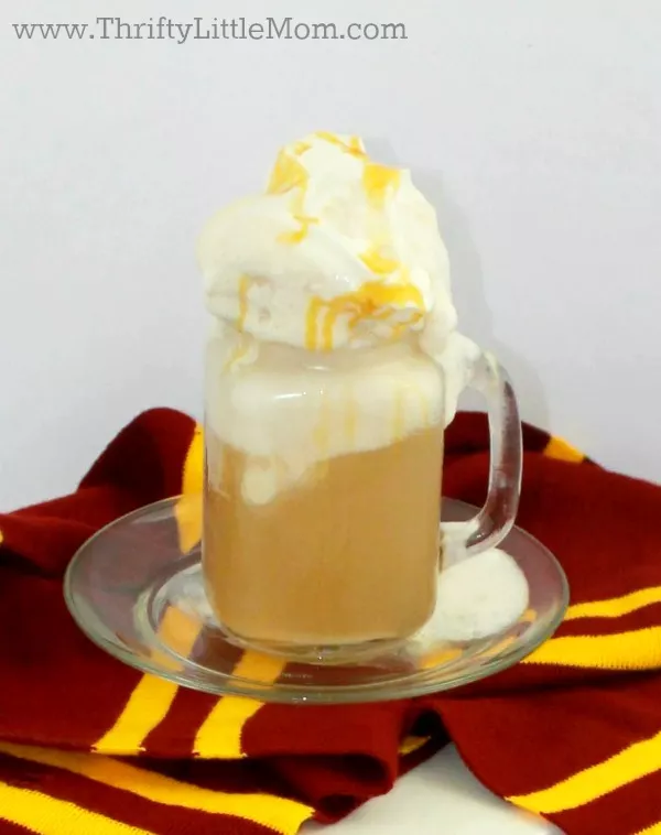 Harry Potter Butterbeer recipe mug