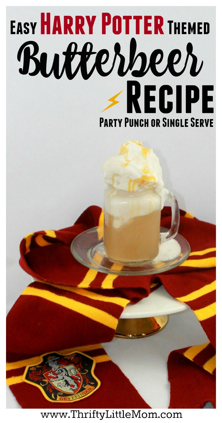 Easy Harry Potter Butterbeer Recipe » Thrifty Little Mom