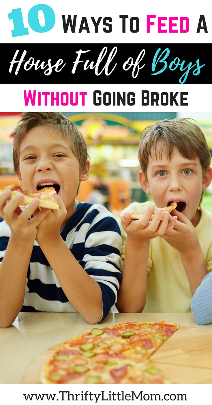 Feeding A House Full of Boys Without Going Broke