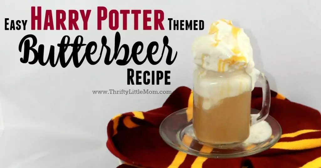 Harry Potter Shower- Butter Beer in Glass