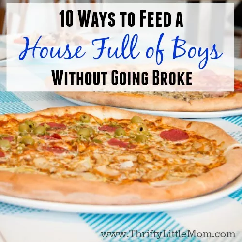 10 Ways to Feed a House Full of Boys on a Budget