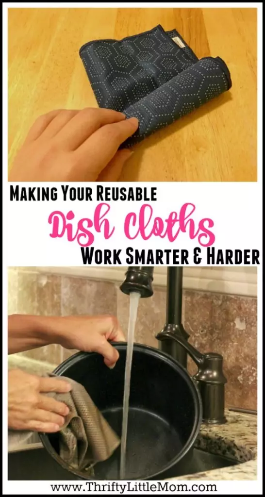 Making Your Reusable Dish Cloths Work Smarter & Harder