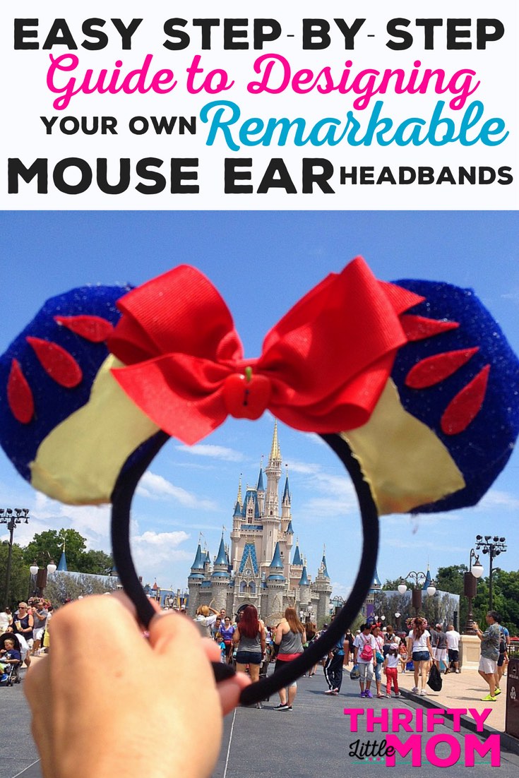 Disney Minnie Mouse ears headband (mama/teen)