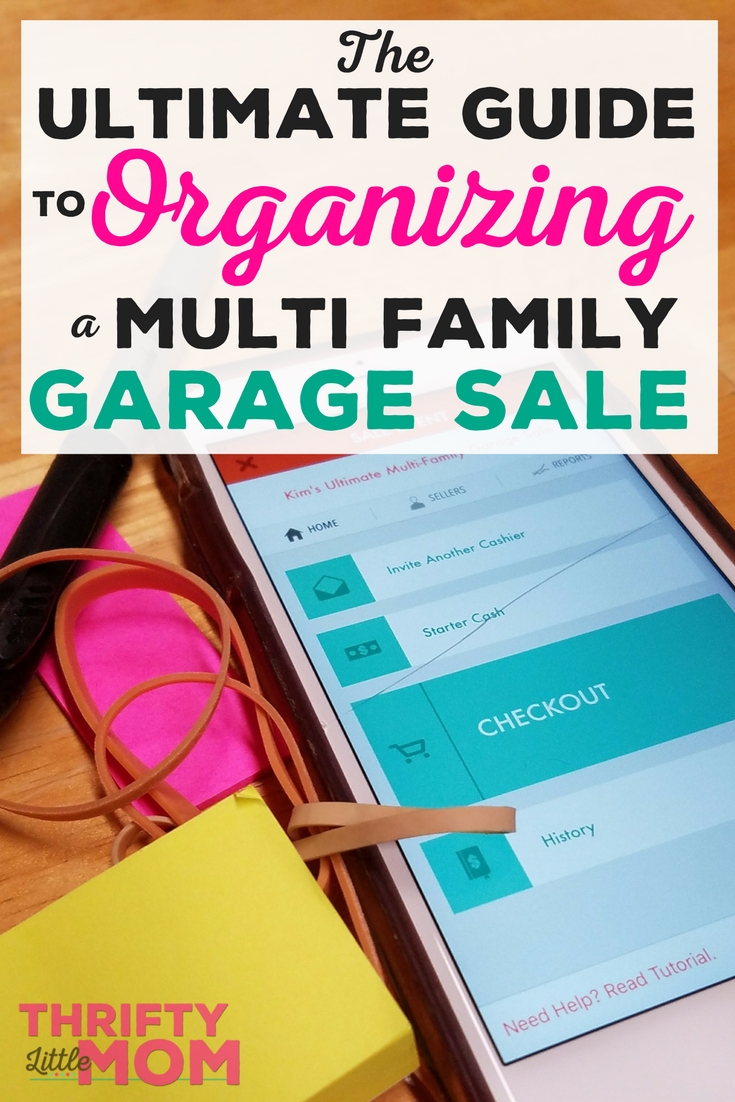 Ultimate Guide To Organizing A Multi Family Garage Sale Thrifty