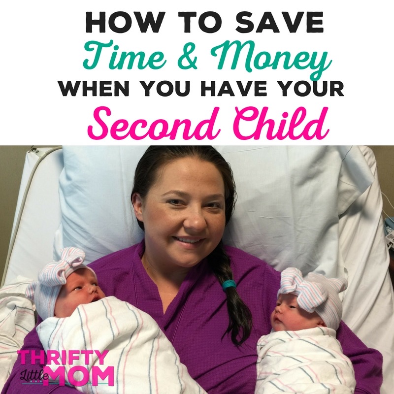 Saving Time & Money When You Have Your Second Child
