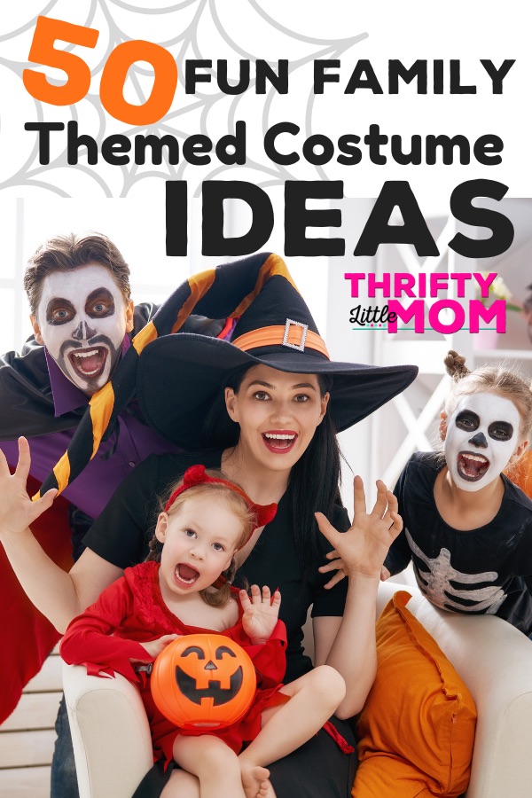 Ultimate List of 50 Family Costume Ideas » Thrifty Little Mom