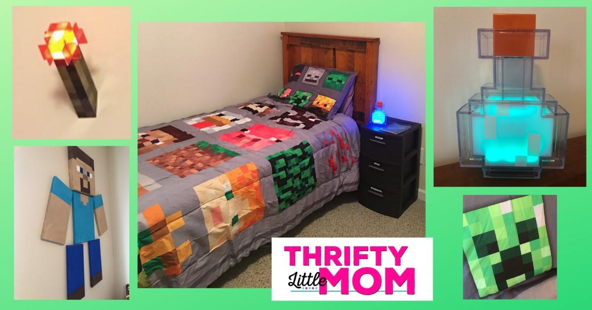 My Minecraft Bedroom Makeover For Regular Moms