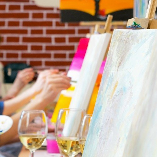 couples sip and paint charlotte nc