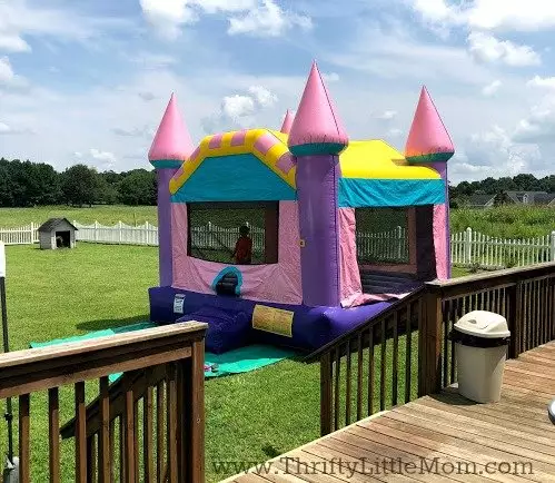 inflatable bouncy castle for party