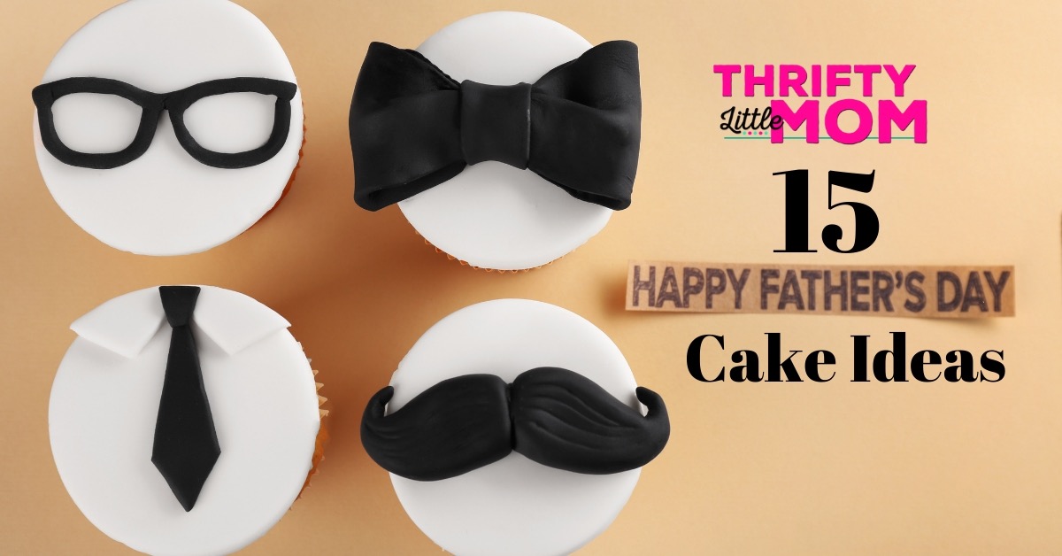Father's Day Mustache Cupcake Toppers Party Printables 