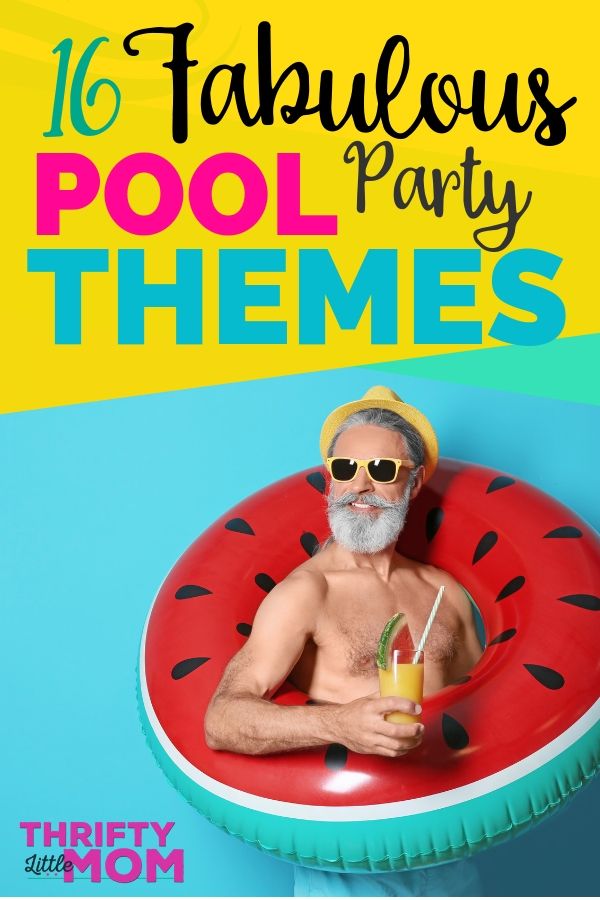 An Epic Rainbow Balloon Pool Party  Pool birthday party, Pool party  decorations, Pool party themes