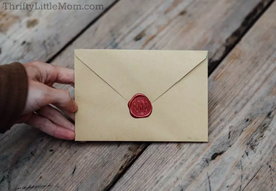 Harry potter wax sealed invitations for high school graduation