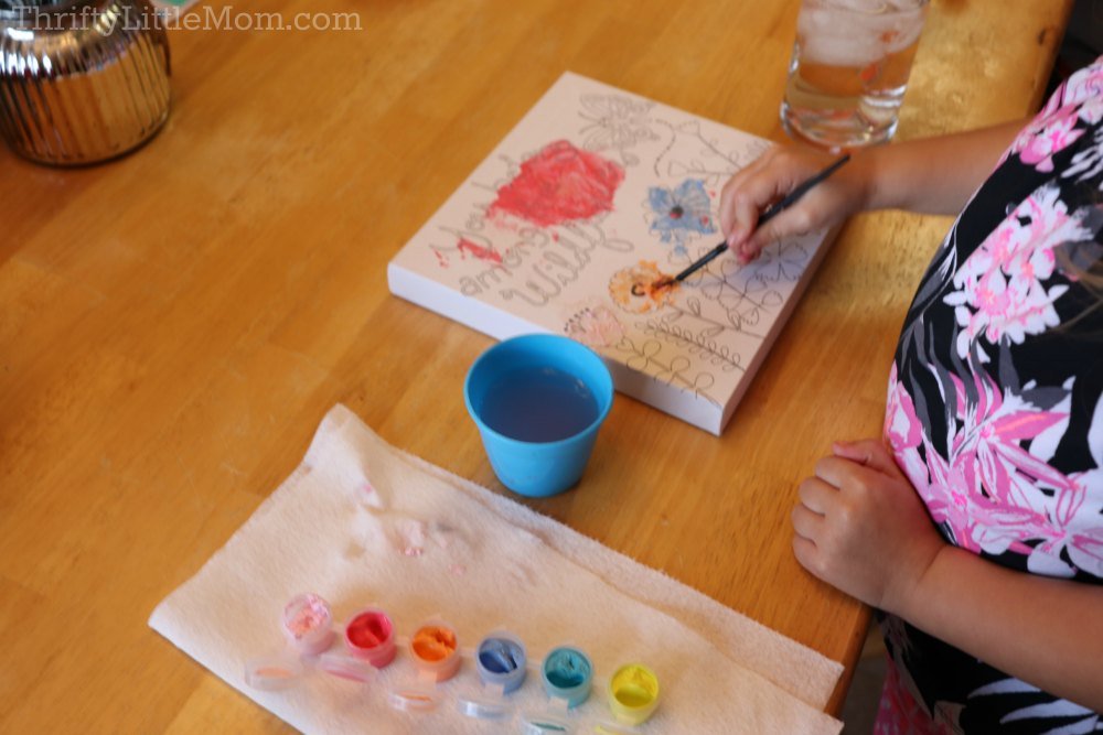 Throw an Easy & Fun Painting Party for Kids » Thrifty Little Mom