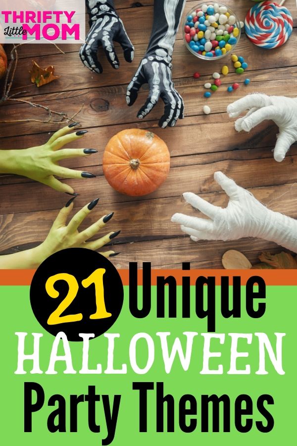 21 Unique Halloween Party Themes » Thrifty Little Mom