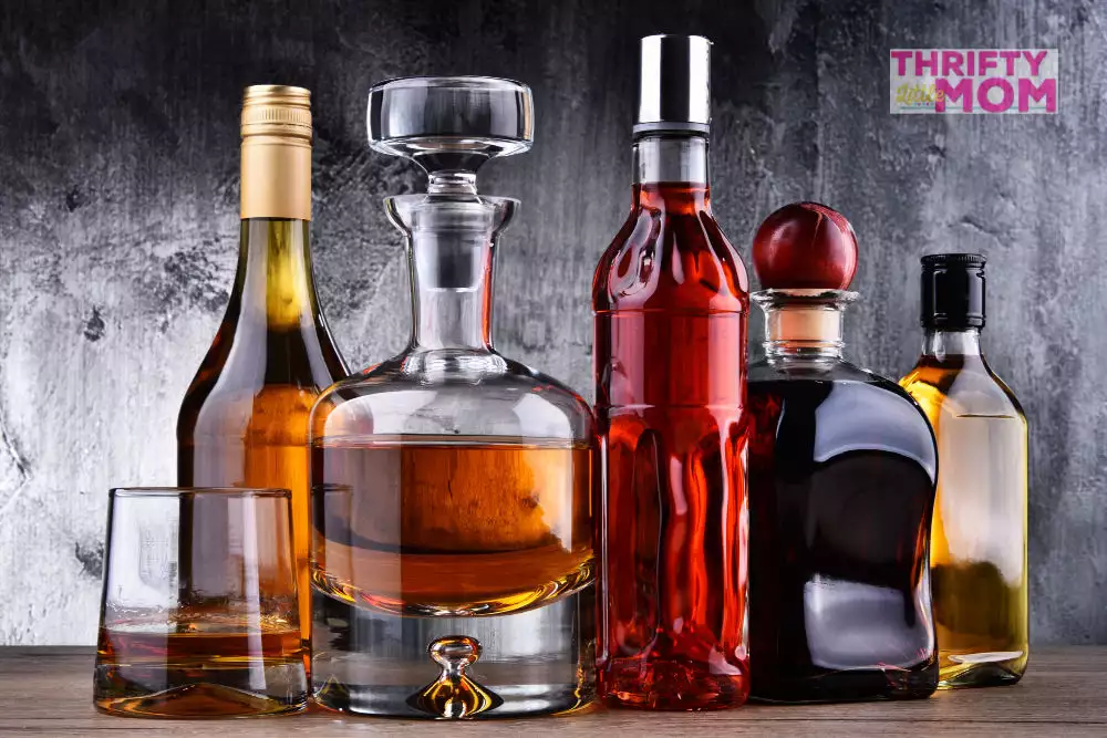 top shelf expensive liquor can make a great 70th birthday gift idea