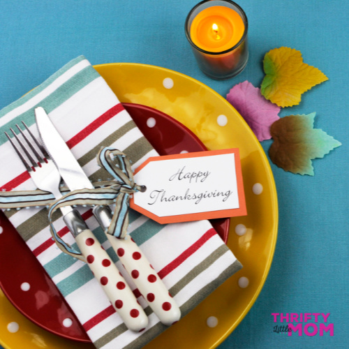 Thanksgiving Party Plates