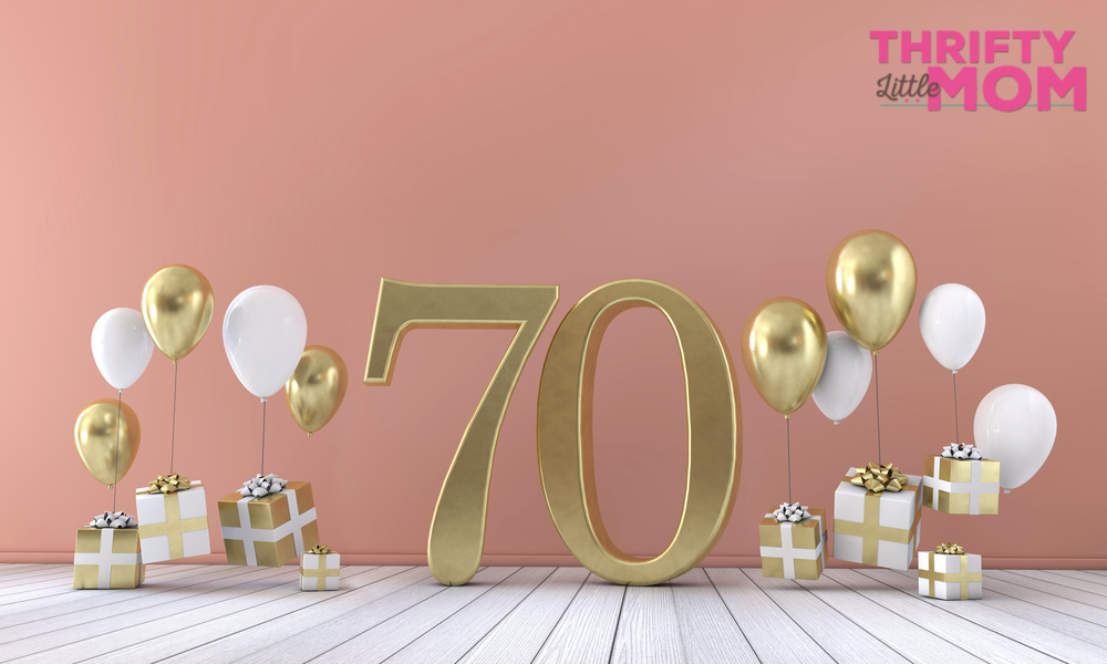 gift ideas for mom 70th birthday