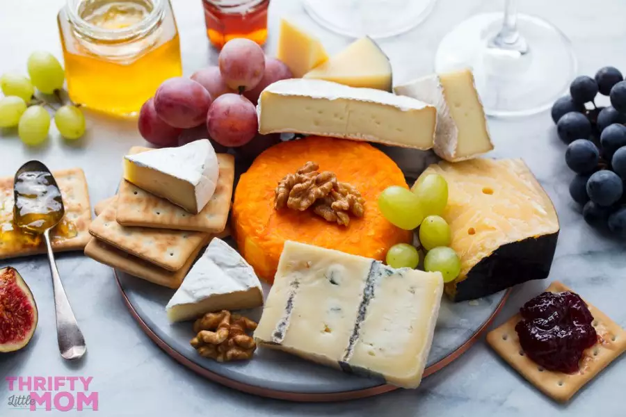 gourmet cheese platter idea