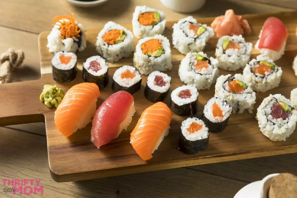 sushi platter idea