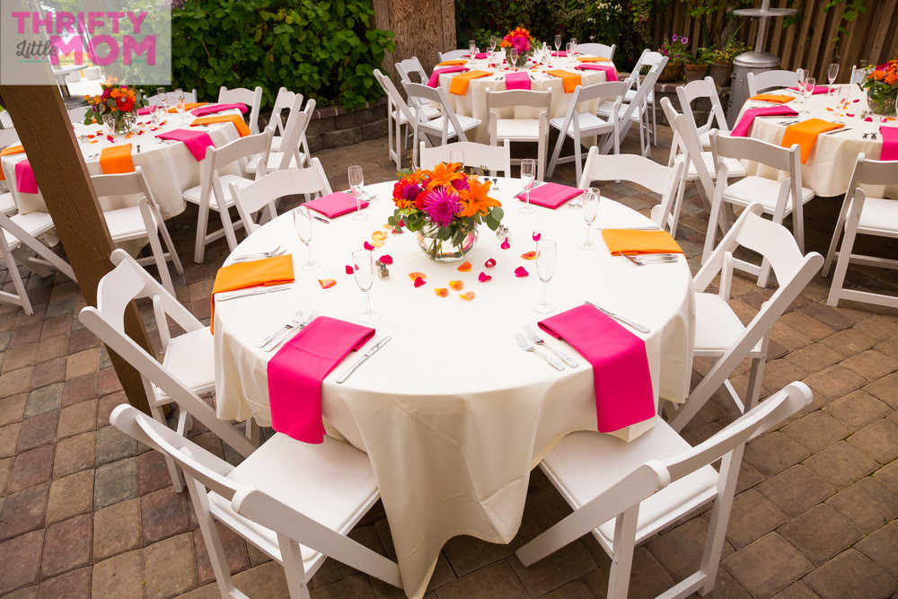 Party Table and Chair Rentals Ultimate Guide » Thrifty Little Mom